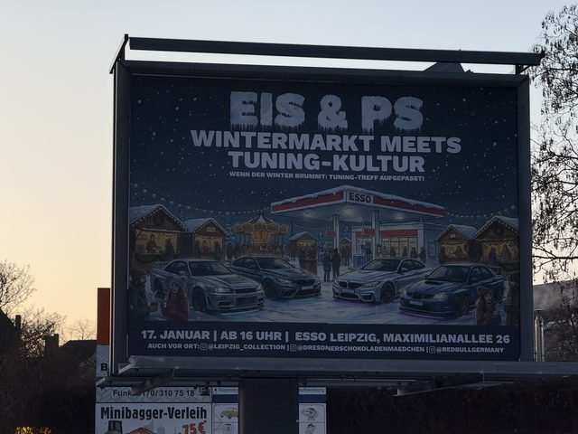 Großflächenplakat in Leipzig