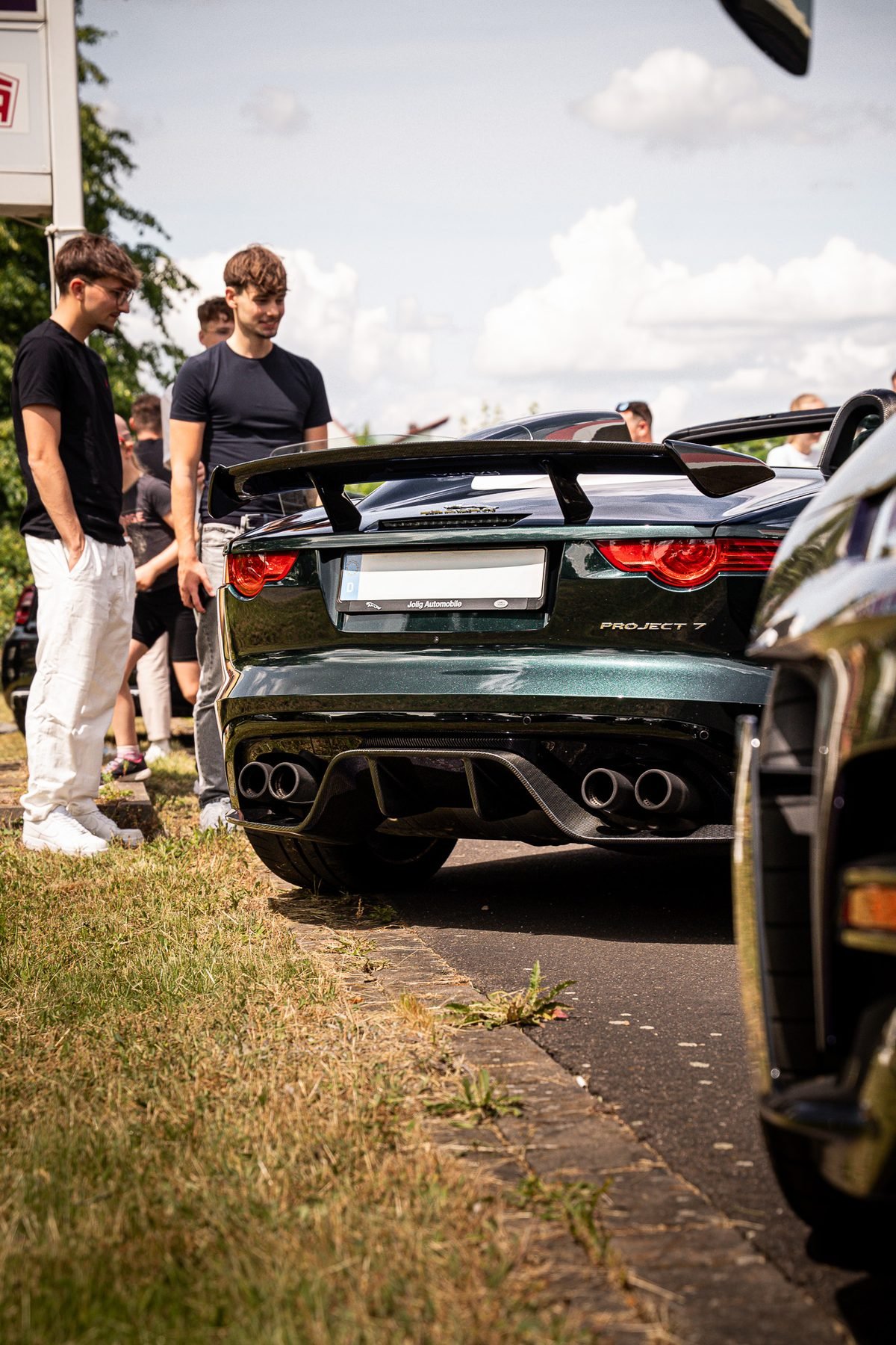 Automotive-Fotoproduktion bei einem Car-Event
